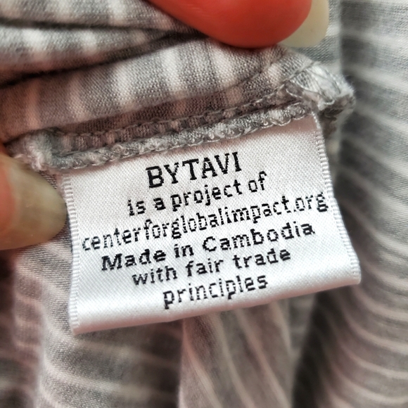 B/T BYTAVI Cardigan Grey Womens size Large - Picture 4 of 4